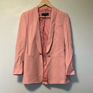 Escada Pink Blazer Lightweight Suit Jacket
